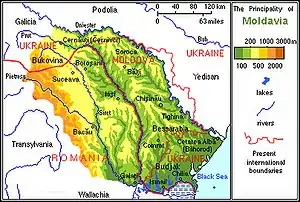 Image 10Moldavia and the modern boundaries (from History of Moldova)