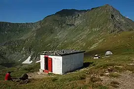 Moldoveanu peak and Viștea shelter