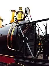 Exporail Museum, John Molson Steam Locomotive reproduction, interior view