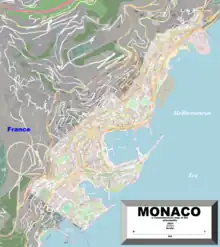 Image 13Enlargeable, detailed map of Monaco (from Monaco)