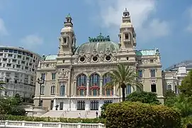 Image 39Seaside façade of the Salle Garnier, home of the Opéra de Monte-Carlo (from Monaco)