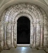 Romanesque doorway