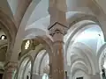 Bows and pink marble columns of the prayer room