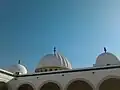 Exterior view of the domes