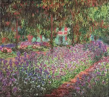 Le Jardin de l'artiste à Giverny, 1900, Musée d'Orsay, (Paris)