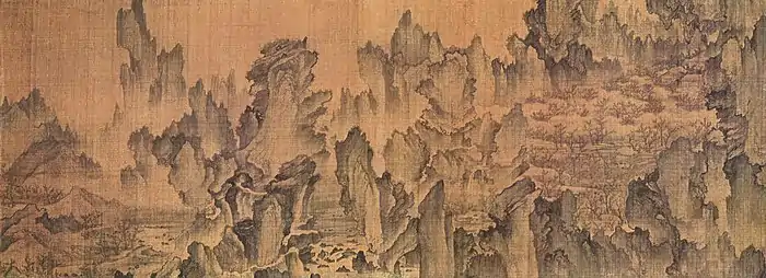 Ahn Gyeon, Dream Journey to the Peach Blossom Land, 1447, Tenri University Central Library.