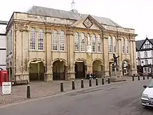 Monmouth County Court was based in Monmouth Market Hall until it closed in 2002.