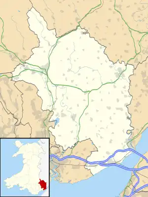 Upper Wye Gorge is located in Monmouthshire