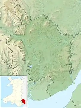 Glen Usk, Llanhennock is located in Monmouthshire