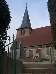 The church in Montagny-près-Louhans