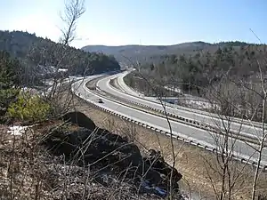 Exit 15 (Montcalm) on Interstate 89