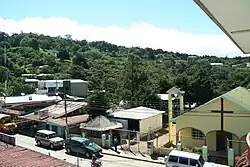 Main commercial street in Santa Elena, head town of Monte Verde