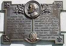 Jacques Viger plaque