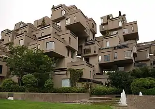 Habitat 67, Montreal, Canada, by Moshe Safdie, 1966–1967