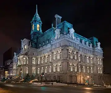 Image 81Montreal City Hall (from Portal:Architecture/Civic building images)