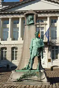 Monument Frédéric de Merode in Brussels, Belgium