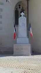 The war memorial in Cernex