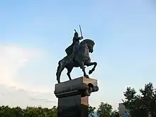 Monument to Khan Krum in Plovdiv