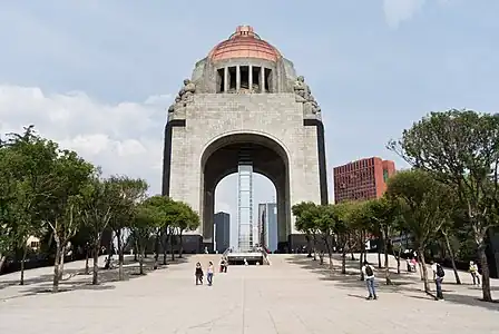 Monumento a la Revolución in Mexico City, Mexico (1938)