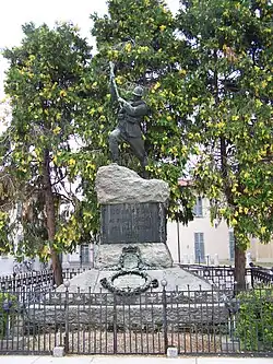 Monument to victims of World War I.