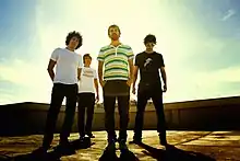 A promotional picture of the band from 2008