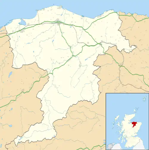 Borough Briggs is located in Moray