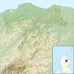 Doune of Relugas is located in Moray