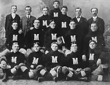 Image 11Morgan Athletic Club (pictured c. 1900), predecessor of the Arizona Cardinals (from History of American football)