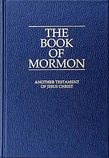 Front page of the Book of Mormon