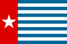 Flag of West Papua (proposed country)