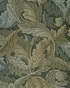 Acanthus design (1875) (Victoria and Albert Museum)