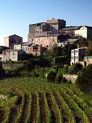 A view of the hamlet of Stanti, in Morsiglia