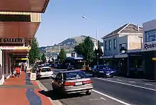 SH 87 as Gordon Road in Mosgiel