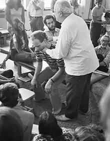 Somatic educator Moshe Feldenkrais