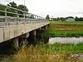 A bridge over the Trnava River