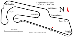 Original layout of Oschersleben, which held races in 2005–2006