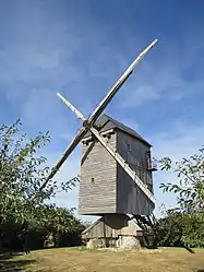 The Chesnay windmill in Moutiers