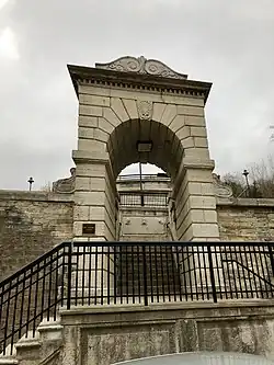 The Mount Adams Steps in East End, Cincinnati