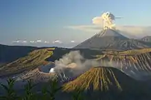 Image 58Mount Bromo and Semeru in East Java (from Tourism in Indonesia)