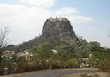 Image 25Mount Popa, a dormant volcano in the Central Lowlands (from Geography of Myanmar)