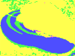 Quadrant assignment for colour reconstruction (Russel's software)