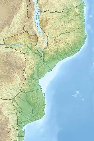 Mount Tumbine is located in Mozambique