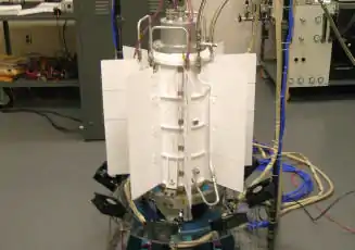 Image 42The multi-mission radioisotope thermoelectric generator (MMRTG), used in several space missions such as the Curiosity Mars rover  (from Nuclear power)