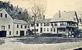 Mt. Cutler House in 1909, early stage stop and hotel