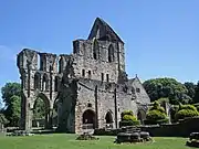 South transept from the north west