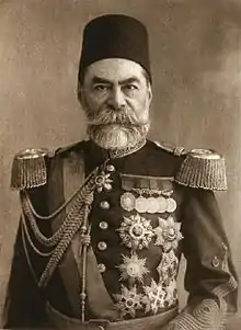 Image 20The Ottoman Grand Vizier and Wāli (Governor) of Yemen Ahmed Muhtar Pasha (from History of Yemen)