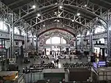 Mumbai Central- view of the interior.