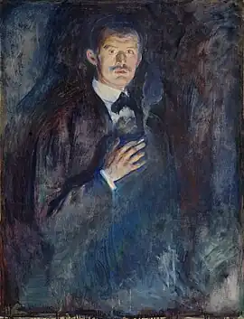 Munch Self-Portrait.