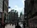 The Muntplein seen from the Kalverstraat shopping street