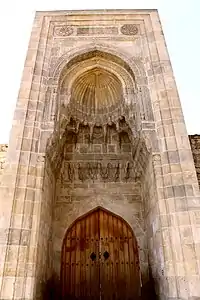 Murad's Gate in the Palace of the Shirvanshahs, Baku